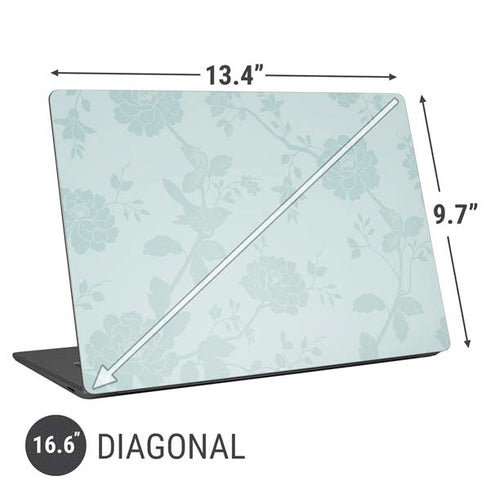 Bird Floral Universal Laptop 16.6in (13.4 x 9.7in) Skin
